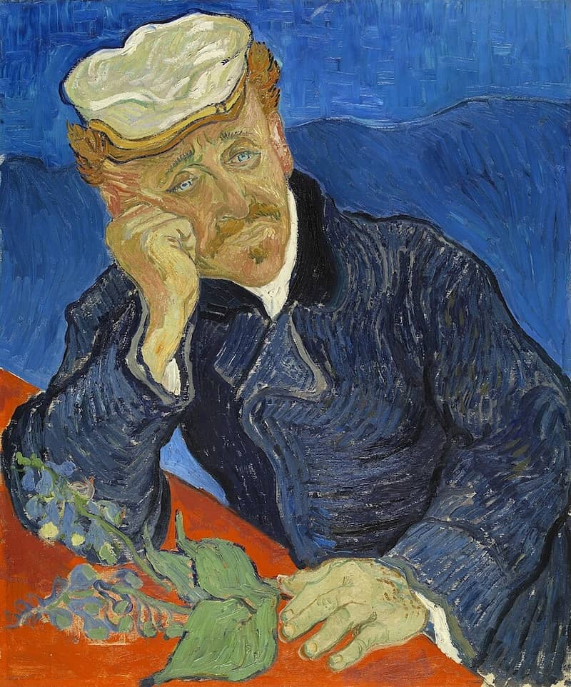 Portrait of Dr. Gachet, 1890 by Vincent van Gogh