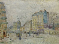 Boulevard de Clichy by Vincent van Gogh