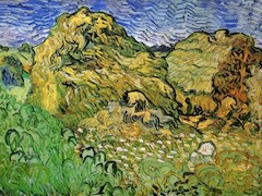 Field with Stacks of Wheat by Vincent van Gogh