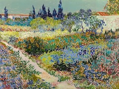 Garden at Arles by Vincent van Gogh