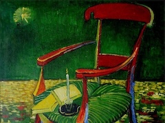 Gauguin's Chair by Vincent van Gogh