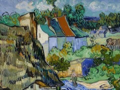 Houses in Auvers by Vincent van Gogh