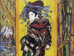 Japonaiserie Oiran by Vincent van Gogh