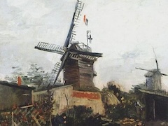 Le Moulin de la Galette by Vincent van Gogh