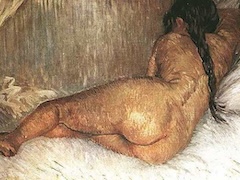 Nude Woman Reclining by Vincent van Gogh