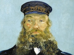 Portrait of Postman Roulin by Vincent van Gogh