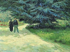 Public Garden at Arles by Vincent van Gogh