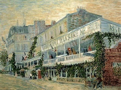 Restaurant de la Sirene by Vincent van Gogh