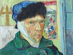 Self-Portrait with Bandaged Ear by Vincent van Gogh