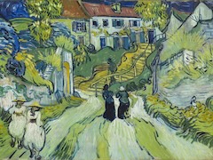 Stairway at Auvers by Vincent van Gogh
