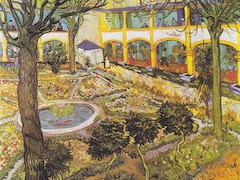 The Asylum Garden at Arles by Vincent van Gogh
