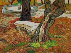 The Bench at Saint Remy by Vincent van Gogh