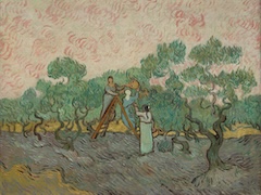 The Olive Picker by Vincent van Gogh