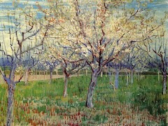 The Orchard by Vincent van Gogh