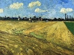 The Ploughed Field by Vincent van Gogh