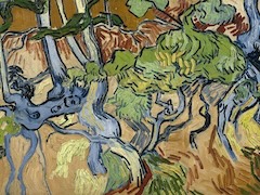 Tree Roots by Vincent van Gogh