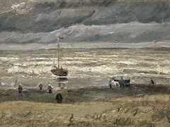 View of the Sea at Scheveningen by Vincent van Gogh