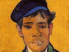 Young Man in a Cap by Vincent van Gogh