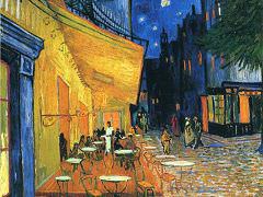 Café Terrace at Night by Vincent van Gogh