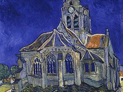 The Church at Auvers by Vincent van Gogh