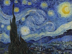 The Starry Night by Vincent van Gogh