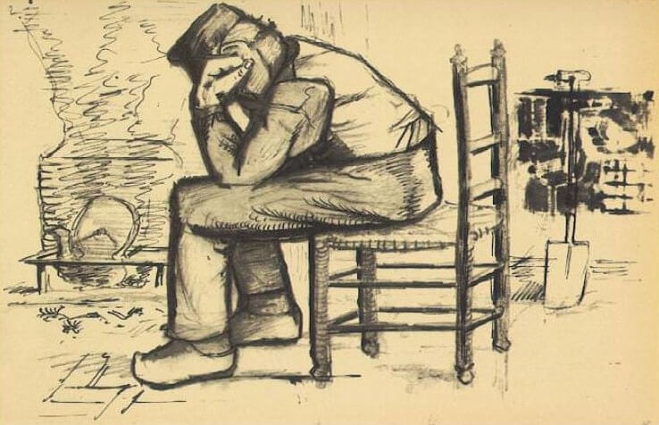 Worn Out - by Vincent van Gogh