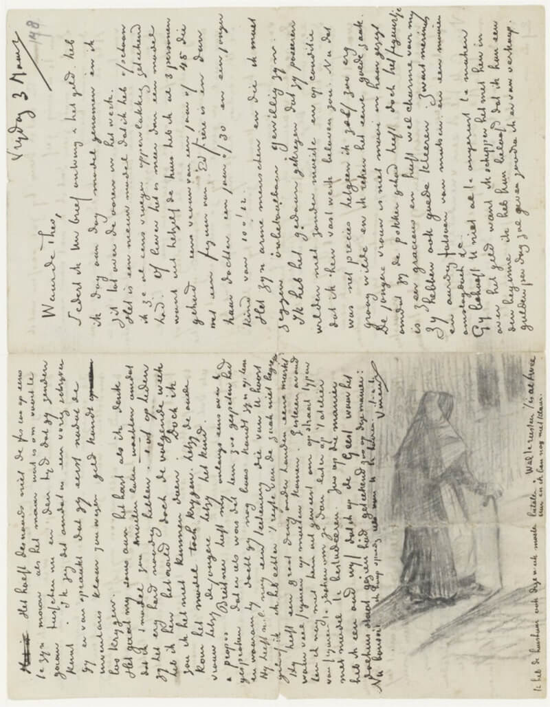 Letter 03/03/1882 - by Vincent van Gogh