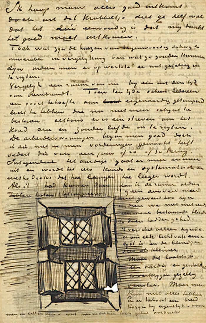 Letter 10/22/1883 - by Vincent van Gogh