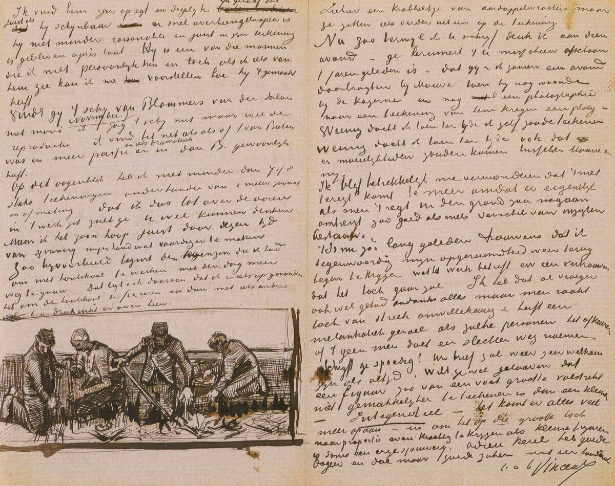 Letter 06/23/1883 - by Vincent van Gogh