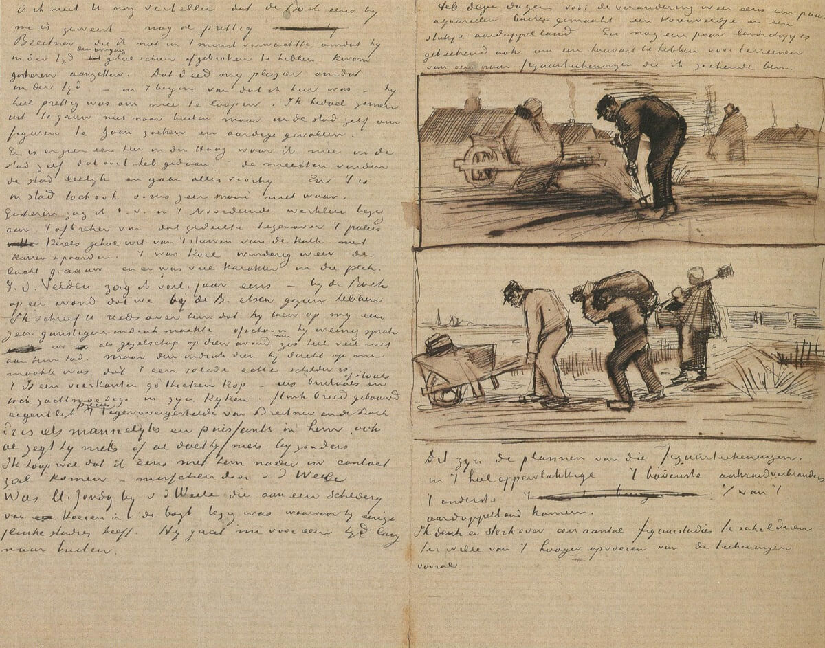Letter 07/11/1883 - by Vincent van Gogh