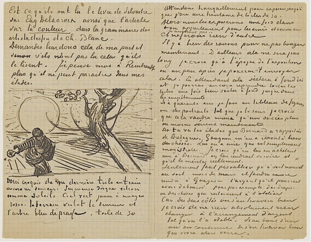 Letter 11/21/1888 - by Vincent van Gogh