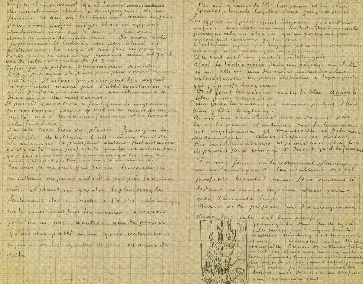 Letter 06/25/1889 - by Vincent van Gogh