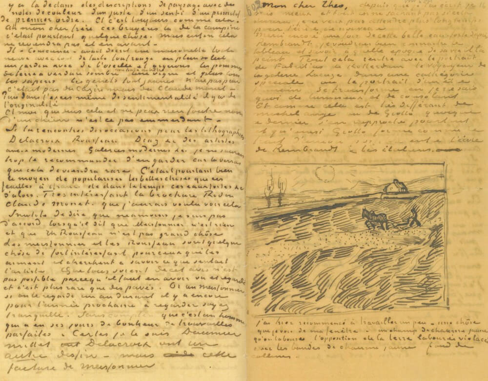 Letters van gogh on sale