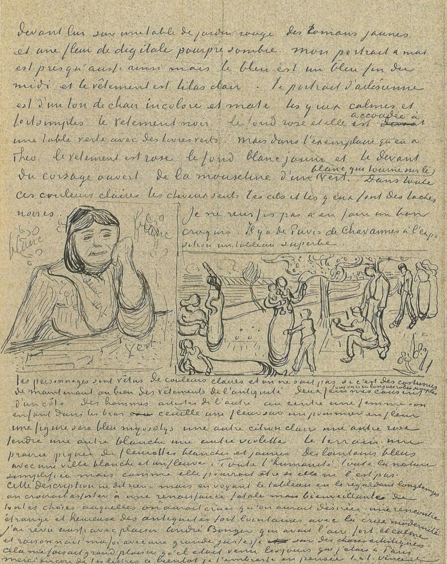 Letter 06/05/1890 - by Vincent van Gogh