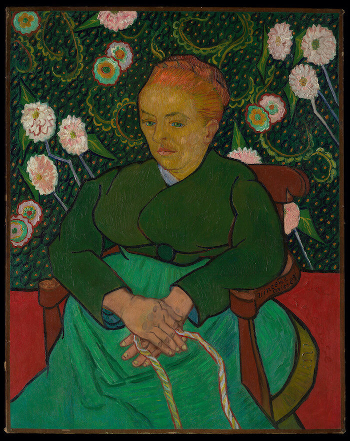 Augustine Roulin, 1889 by Vincent Van Gogh