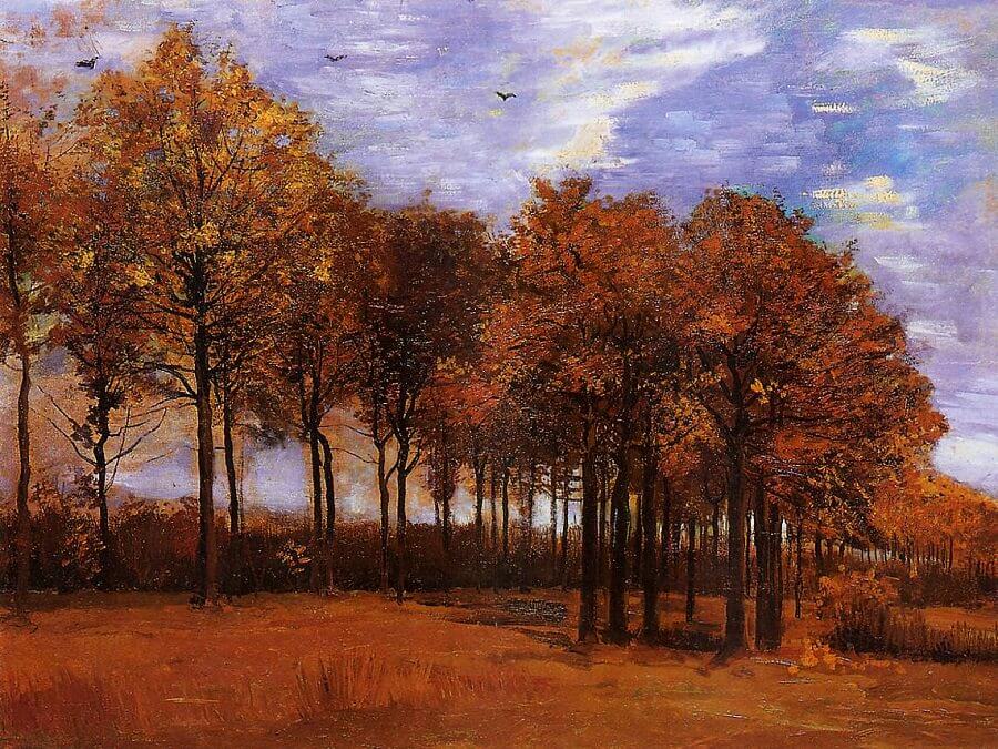 Autumn Landscape, 1885 by Vincent Van Gogh