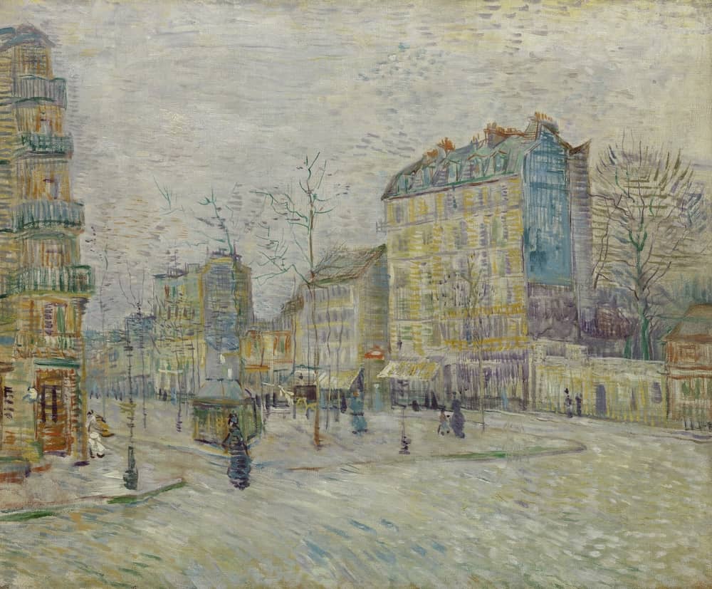 Boulevard de Clichy - by Vincent van Gogh
