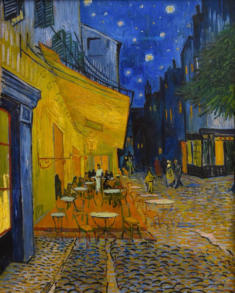 Café Terrace at Night, 1888 by Vincent Van Gogh