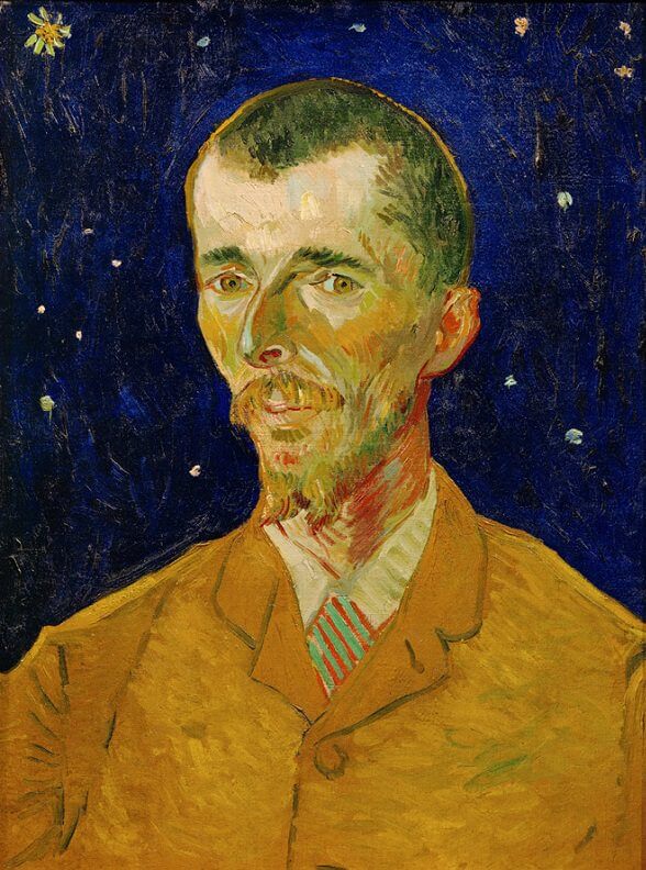 Eugene Boch The Poet, 1888 by Vincent Van Gogh