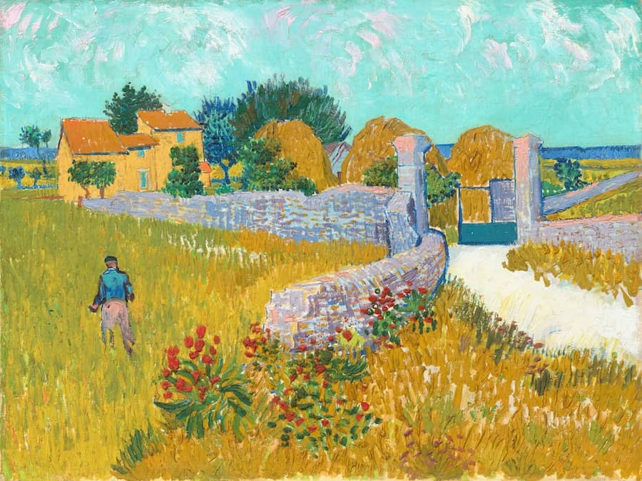 Farmhouse in Provence, 1888 by Vincent Van Gogh