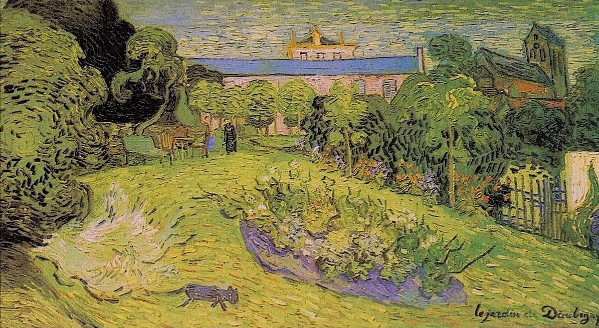 Garden of Daubigny, 1890 by Vincent Van Gogh