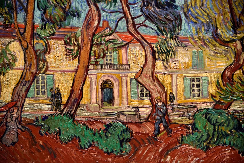 Hospital of Saint-Paul, 1889 by Vincent van Gogh