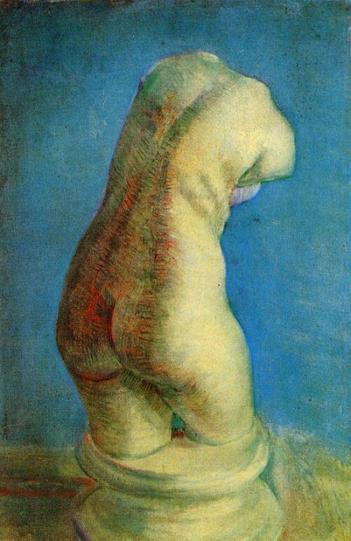 Plaster Torso, 1886 by Vincent van Gogh