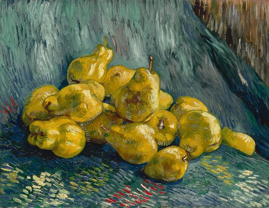 Still Life with Quinces, 1888 by Vincent van Gogh