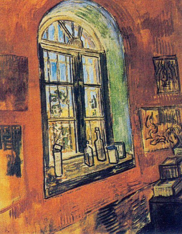 Studio Window, 1889 by Vincent Van Gogh