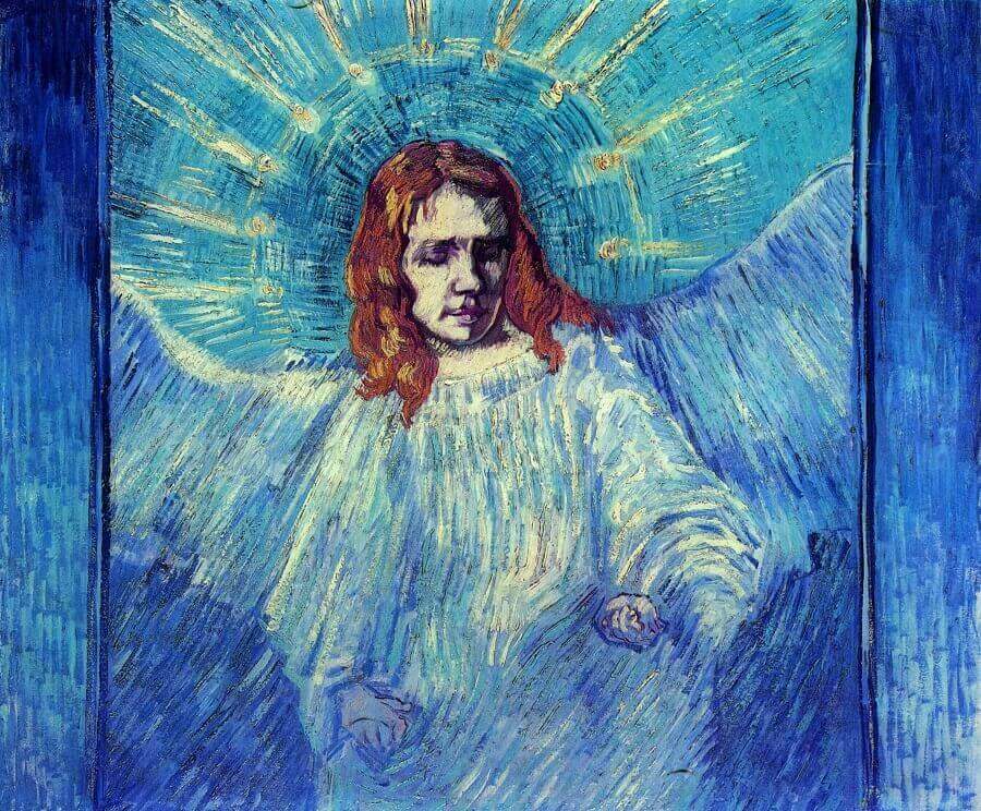 The Angel (after Rembrandt) by Vincent van Gogh