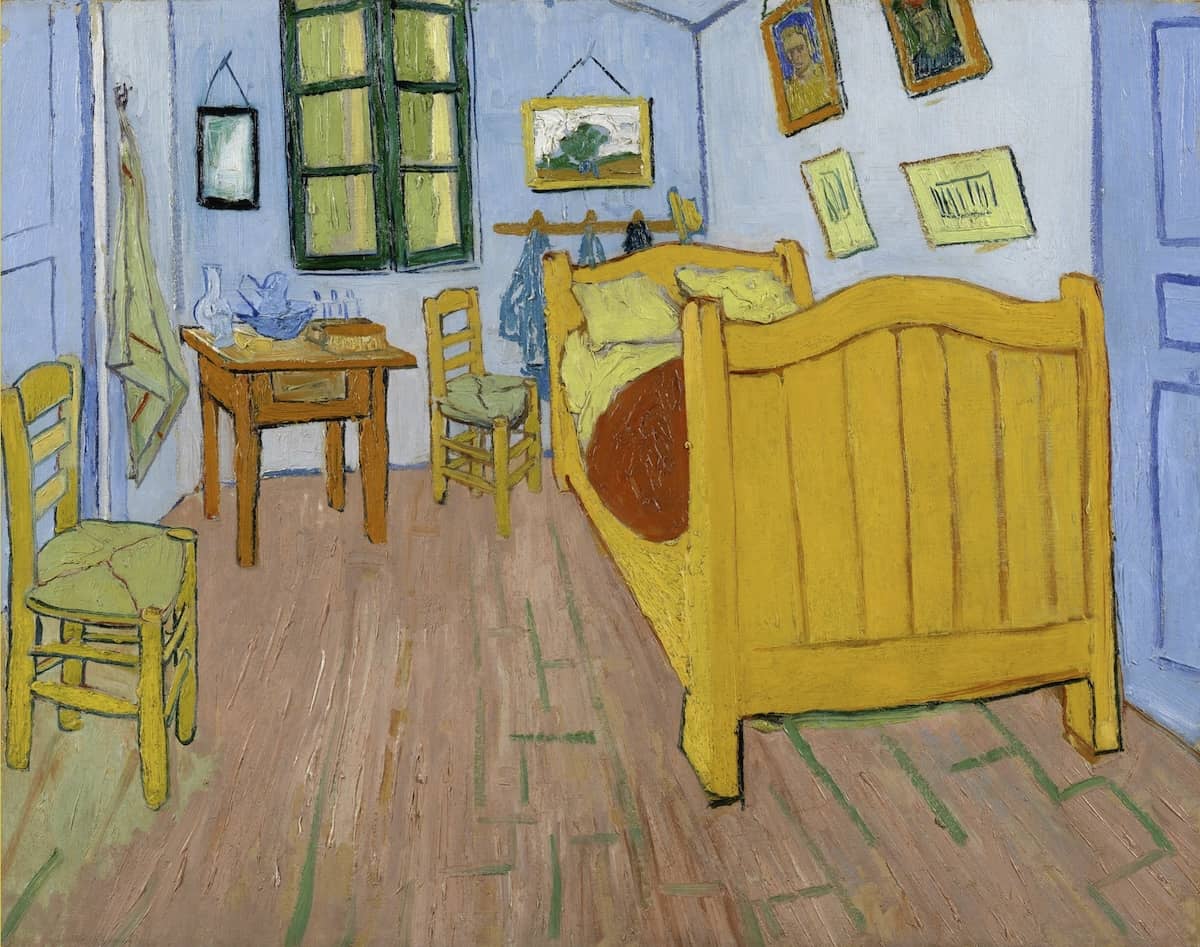 The Bedroom At Arles, 1888 by Vincent van Gogh