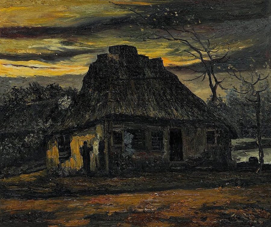 The Cottage, 1885 by Vincent van Gogh