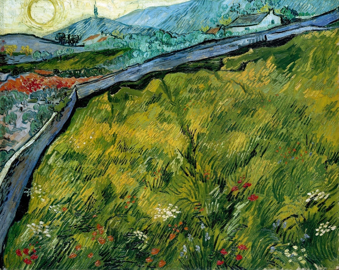 The Enclosed Field at Sunrise by Vincent van Gogh