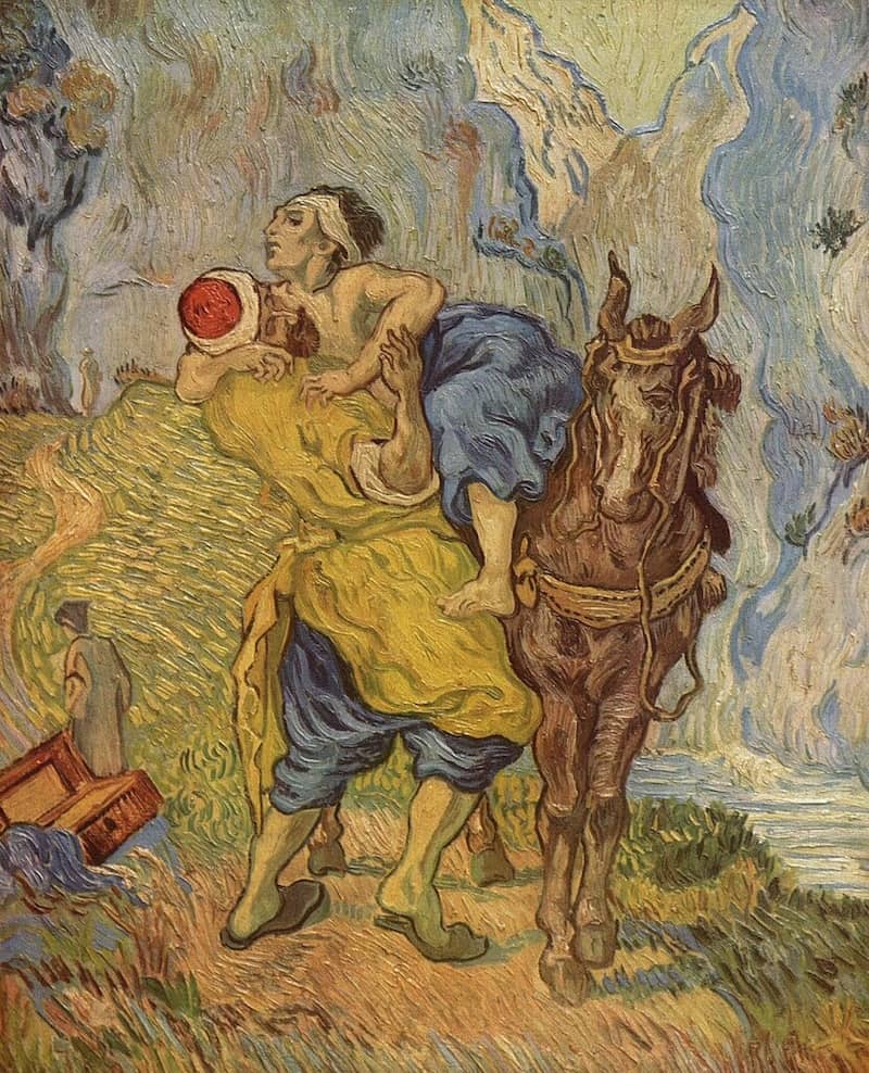 The Good Samaritan, 1890 by Vincent van Gogh